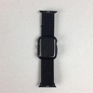 Breathable Nylon Band for Apple Watch Black